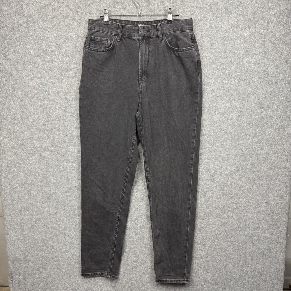 BDG Urban Outfitters Mom High-Rise Jeans Washed‎ Black Tapered Leg Womens 29